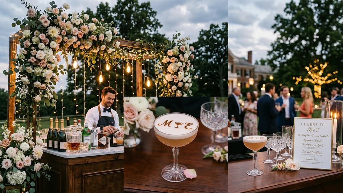 Why Personalized Cocktail Monograms Are Trending for 2026 Weddings